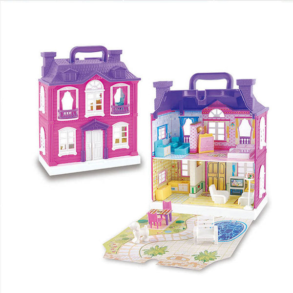 Little Villa with  Garden Dollhouse