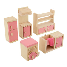 Kitchen Set Dollhouse Furniture