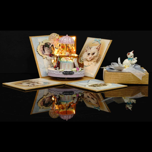 Cats Dollhouse in a Box