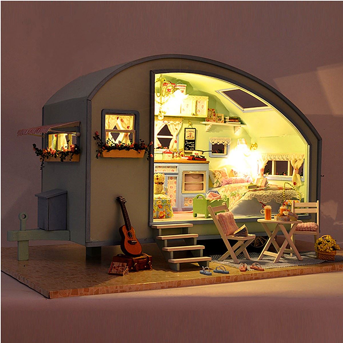 Caravan dollhouse cheap