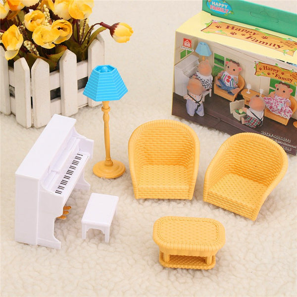 Sofa and Piano Table Miniature