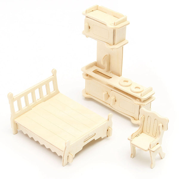 3D DIY Dollhouse Furniture Set
