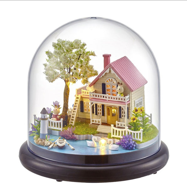 Spring of Flowers Doll House Globe