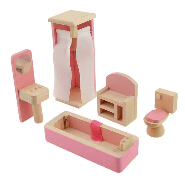 Bed Room Pink Furniture  Set